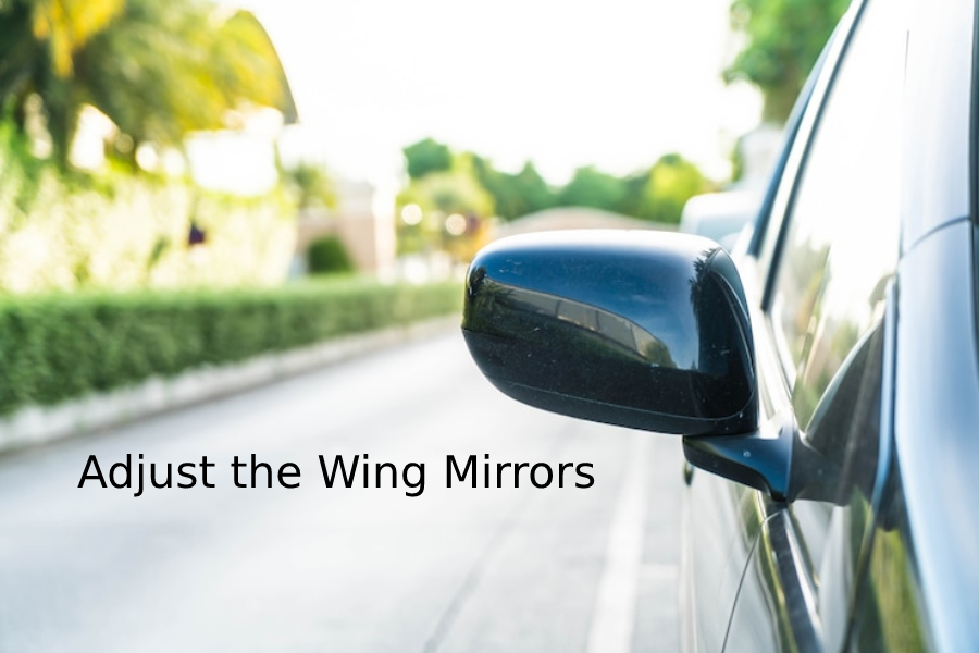Adjust the Wing Mirrors